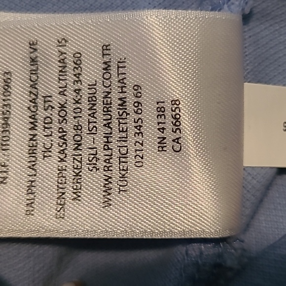 Polo Ralph Lauren Featherweight Mesh Blue Button Down Long Sleeve Shirt Men 2XLT - Picture 11 of 14